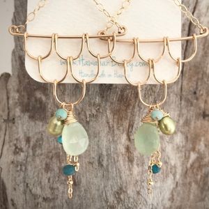 HAWAIIAN BETTY handmade mermaid tail earrings